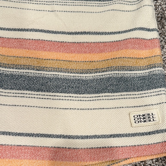 O'Neill Multicolor Striped Flat Front Shorts - Picture 3 of 7